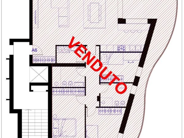 appartamento in vendita a Legnago in zona Porto