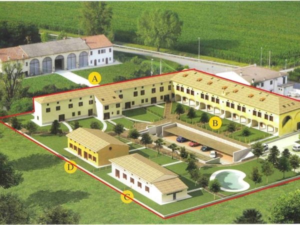intera palazzina in vendita a Mozzecane in zona Grezzano