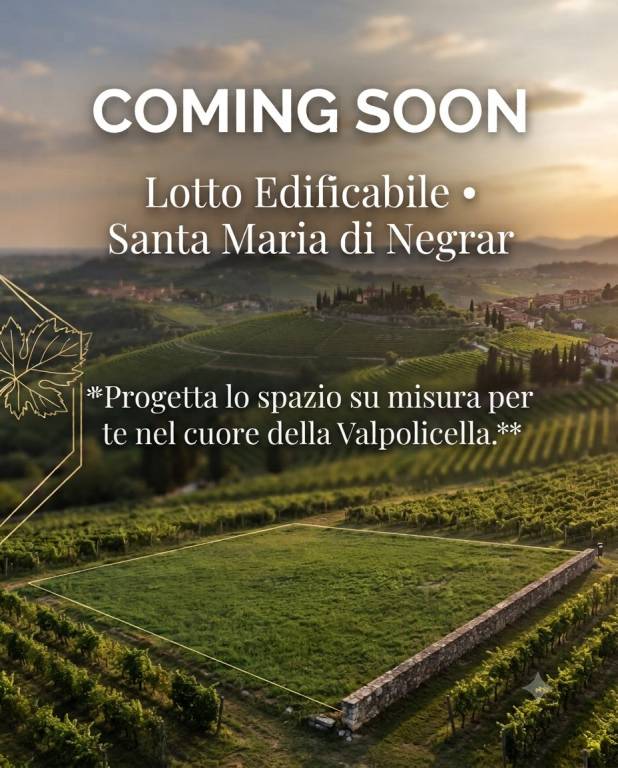 terreno edificabile in vendita a Negrar di Valpolicella in zona Santa Maria