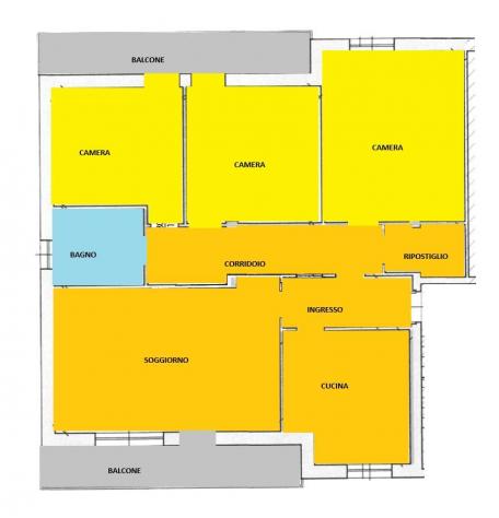appartamento in vendita a Nogarole Rocca in zona Pradelle