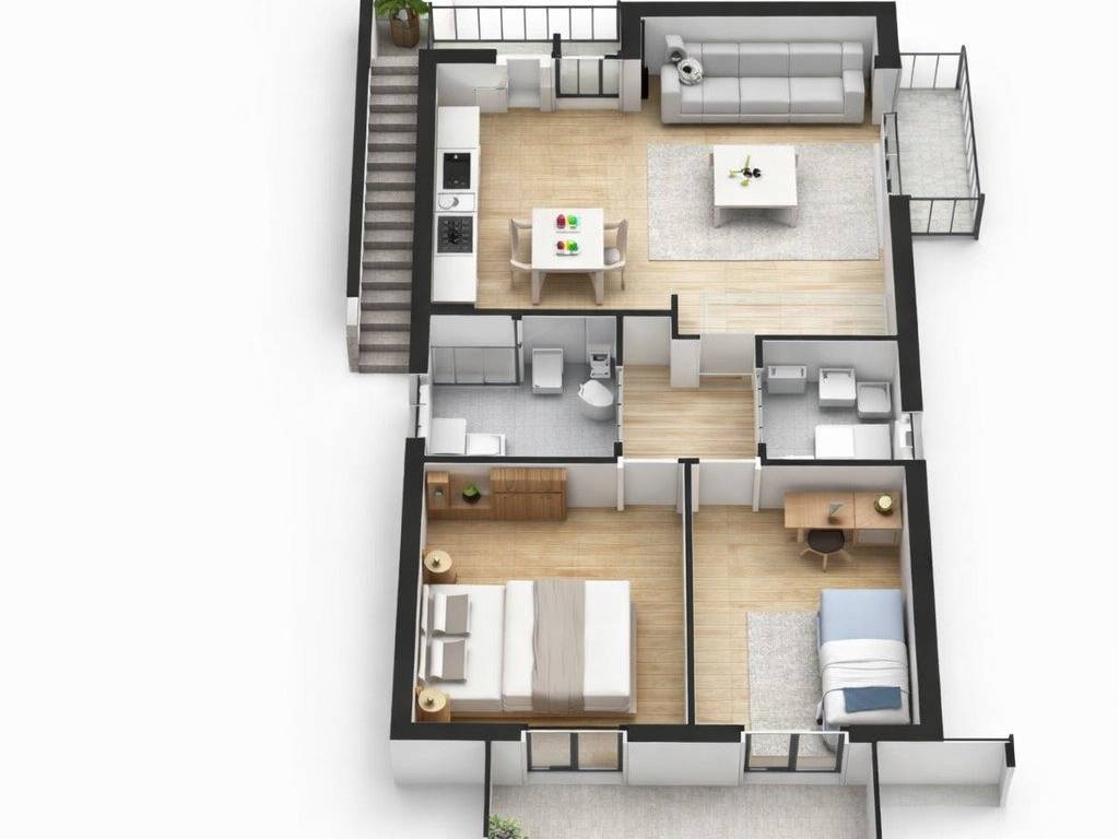 appartamento in vendita ad Oppeano in zona Vallese