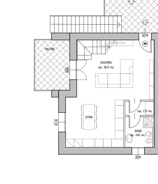 appartamento in vendita a Pescantina