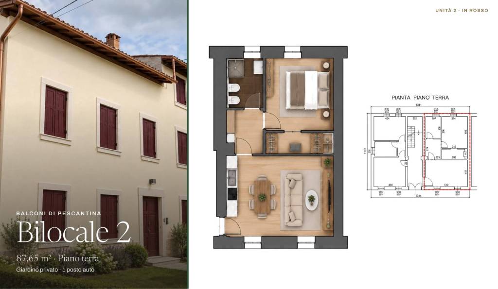 appartamento in vendita a Pescantina in zona Balconi