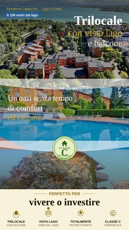 appartamento in vendita a Peschiera del Garda