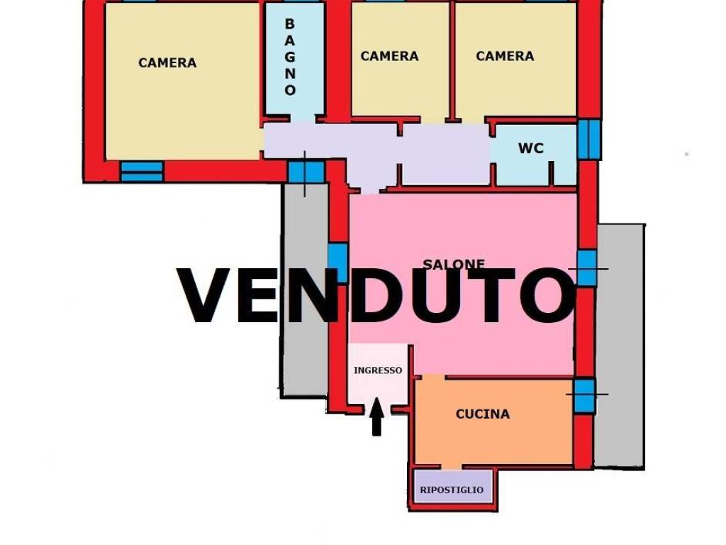 appartamento in vendita a Povegliano Veronese