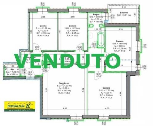 appartamento in vendita a Povegliano Veronese