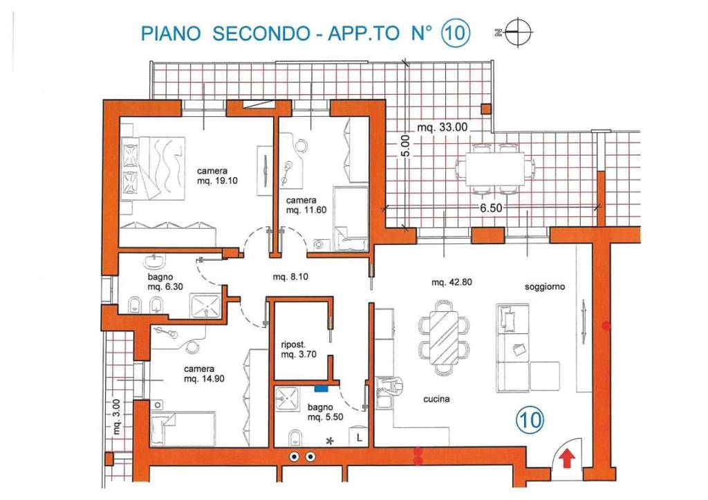 appartamento in vendita a Povegliano Veronese in zona Madonna dell'Uva Secca