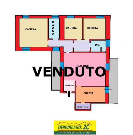 appartamento in vendita a Povegliano Veronese in zona Madonna dell'Uva Secca