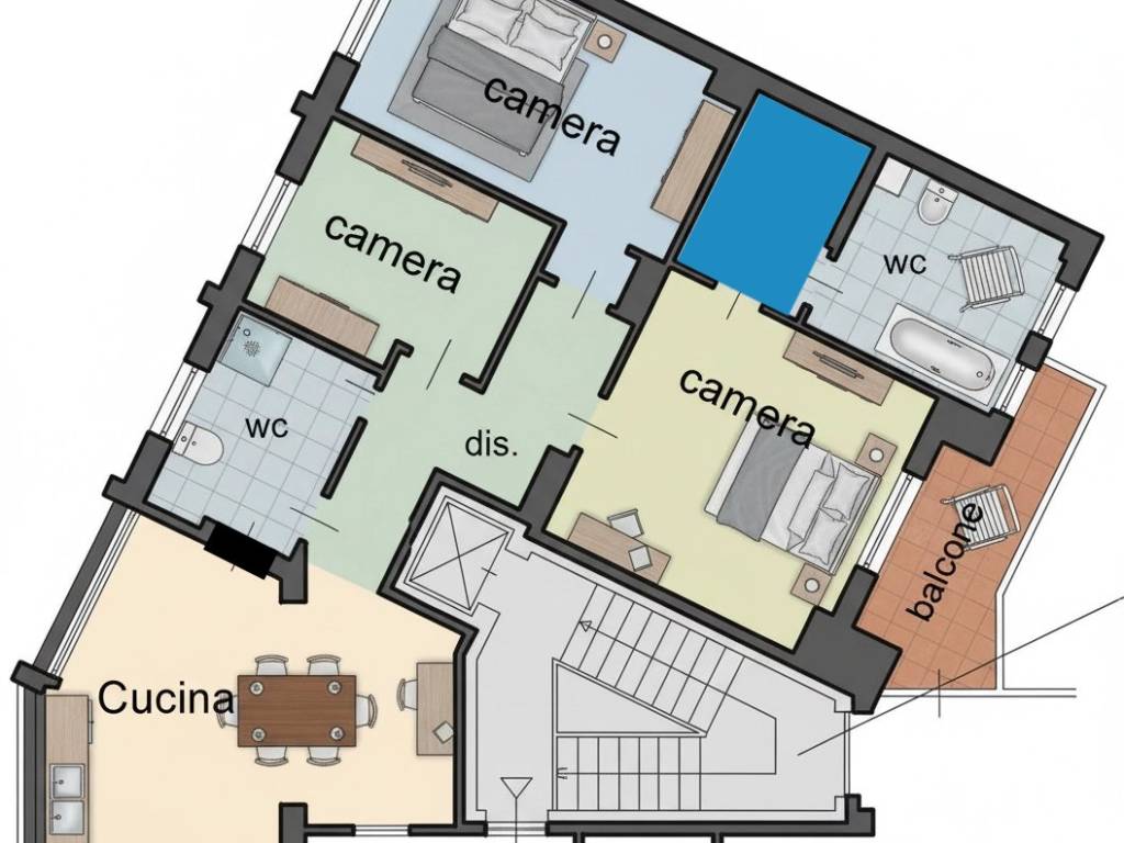 appartamento in vendita a San Bonifacio