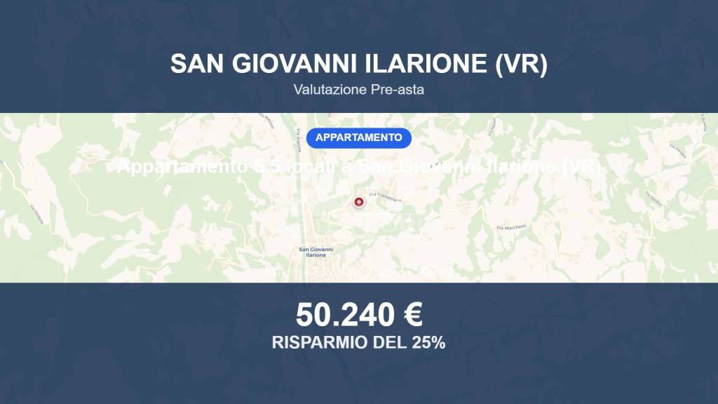 appartamento in vendita a San Giovanni Ilarione in zona Castello