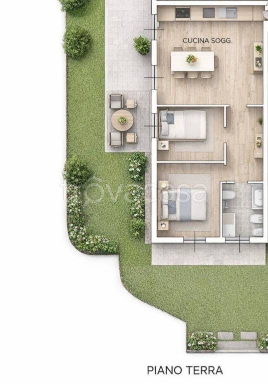 appartamento in vendita a San Giovanni Lupatoto in zona Raldon