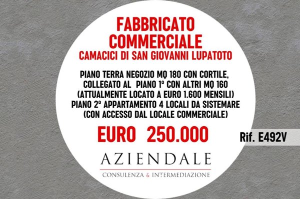 locale commerciale in vendita a San Giovanni Lupatoto in zona Camacici
