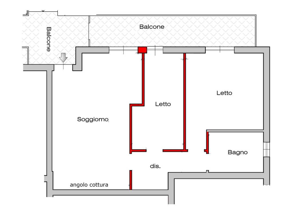 appartamento in vendita a Sanguinetto