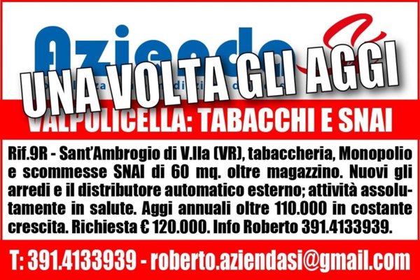 negozio in vendita a Sant'Ambrogio di Valpolicella