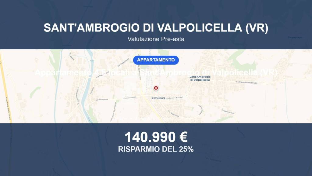 appartamento in vendita a Sant'Ambrogio di Valpolicella in zona Gargagnago
