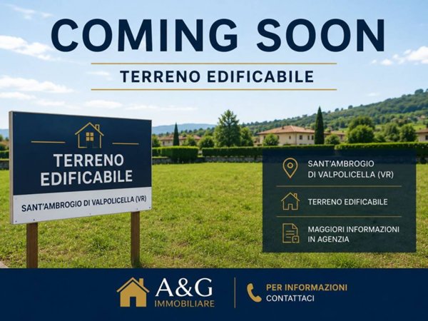 terreno edificabile in vendita a Sant'Ambrogio di Valpolicella