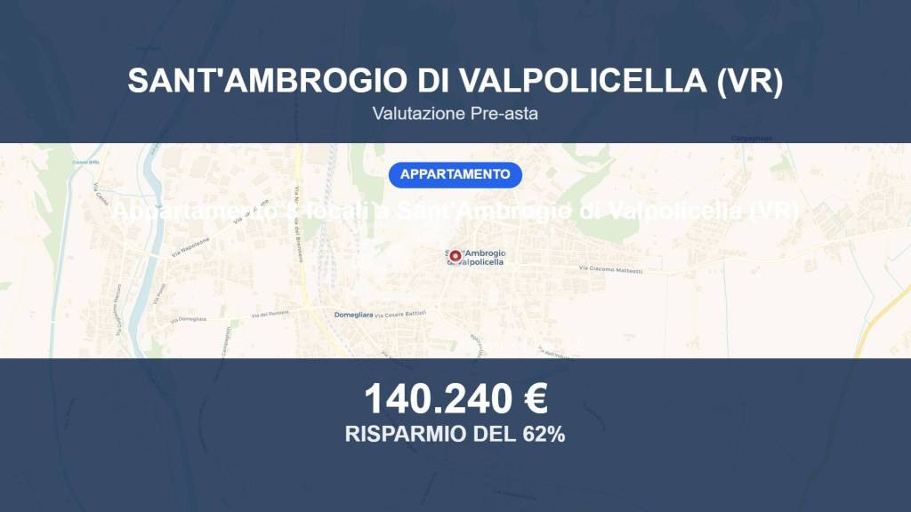 appartamento in vendita a Sant'Ambrogio di Valpolicella
