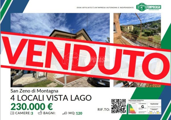 appartamento in vendita a San Zeno di Montagna