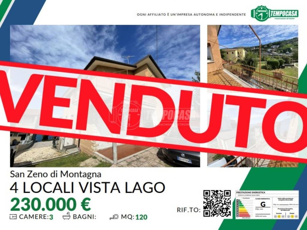 appartamento in vendita a San Zeno di Montagna