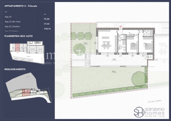 appartamento in vendita a San Zeno di Montagna
