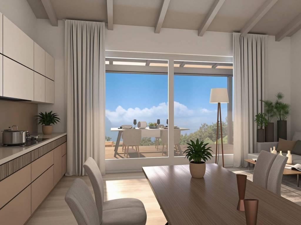 appartamento in vendita a San Zeno di Montagna
