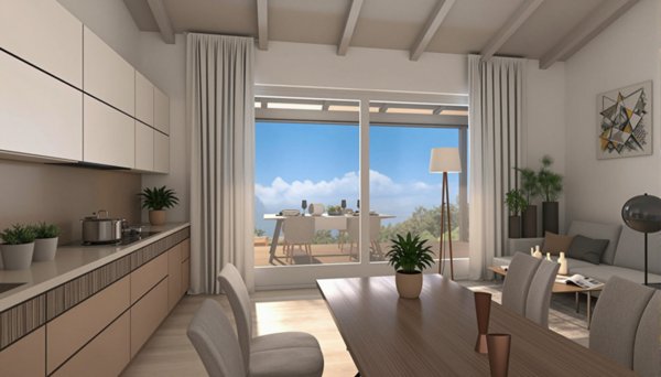 appartamento in vendita a San Zeno di Montagna