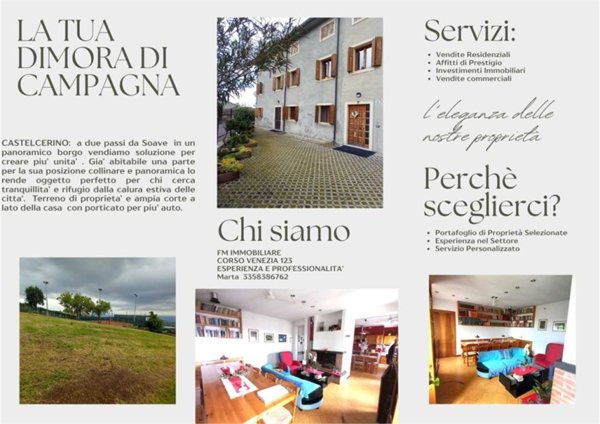 casa indipendente in vendita a Soave in zona Castelcerino