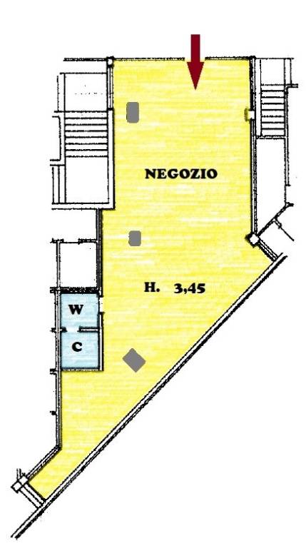 monolocale in vendita a Soave