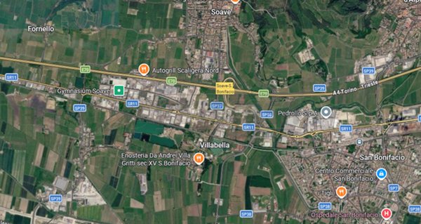 terreno edificabile in vendita a Soave in zona Castelletto