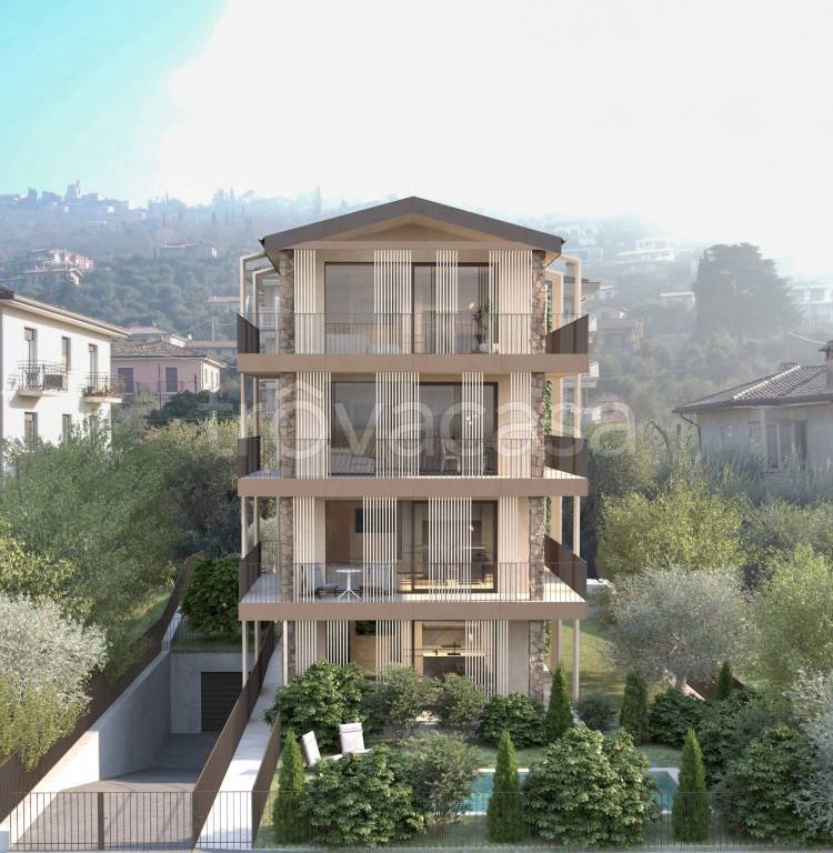 appartamento in vendita a Torri del Benaco in zona Albisano