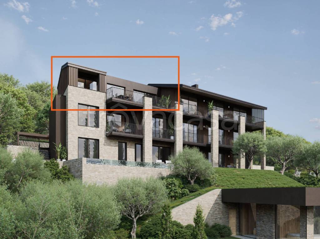 appartamento in vendita a Torri del Benaco in zona Albisano