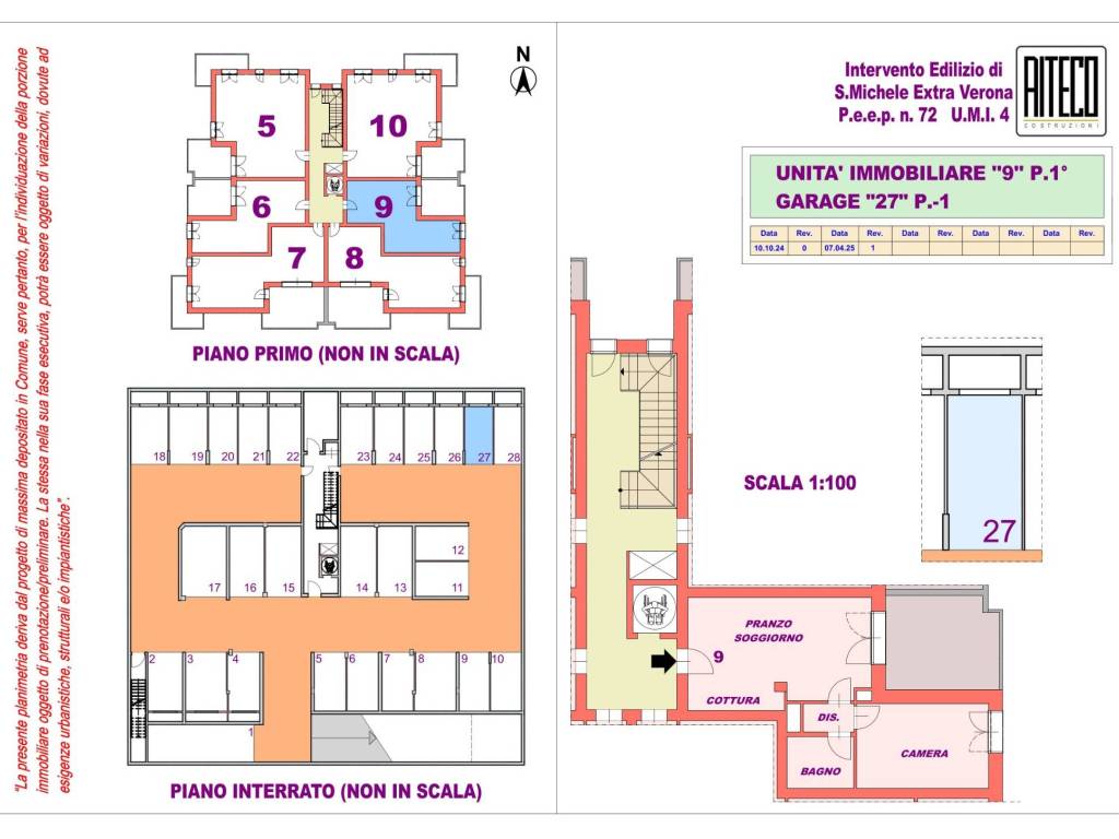 appartamento in vendita a Verona in zona San Michele Extra