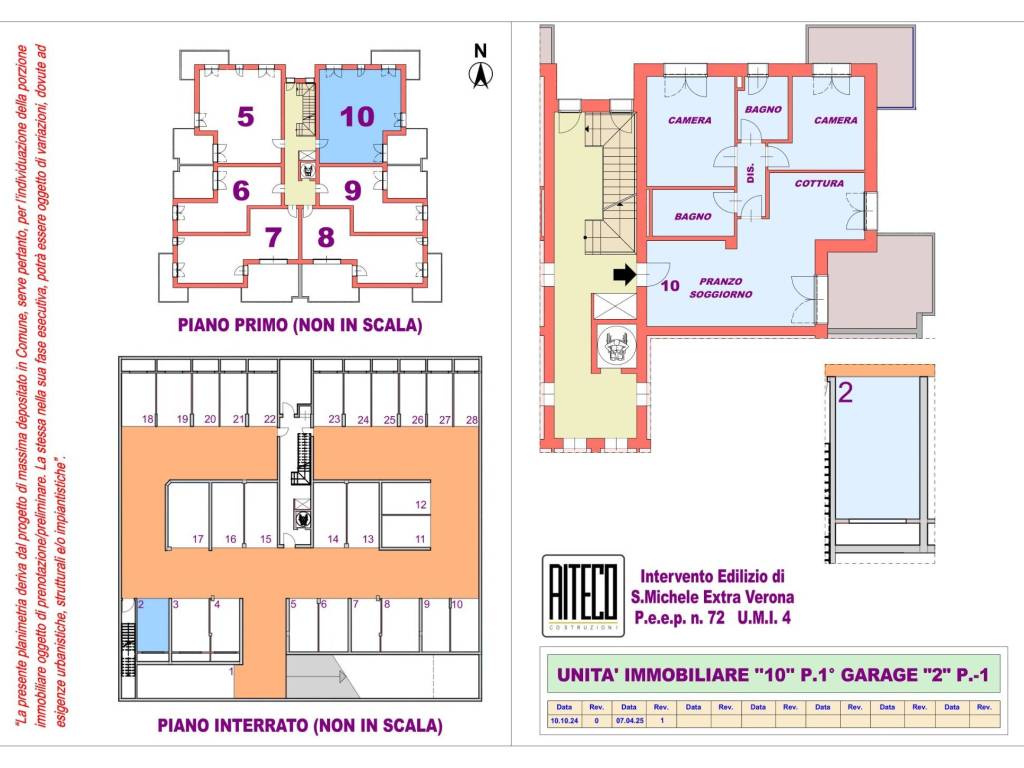 appartamento in vendita a Verona in zona San Michele Extra