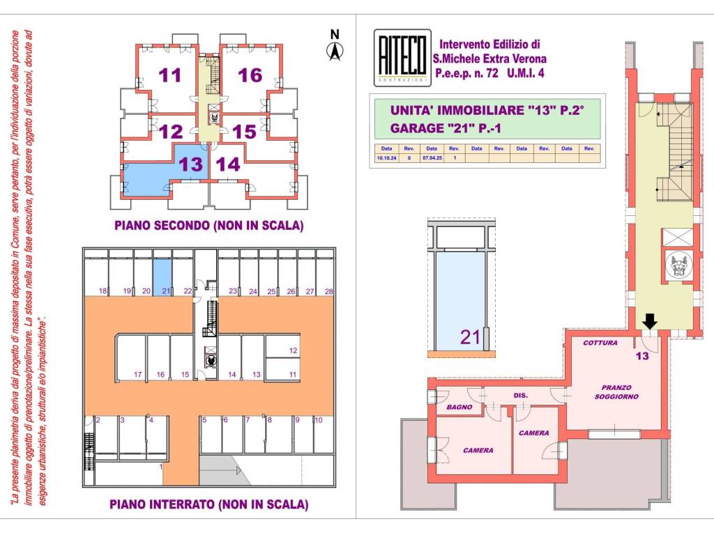 appartamento in vendita a Verona in zona San Michele Extra