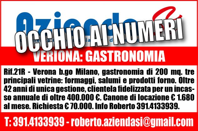 negozio in vendita a Verona in zona Borgo Milano