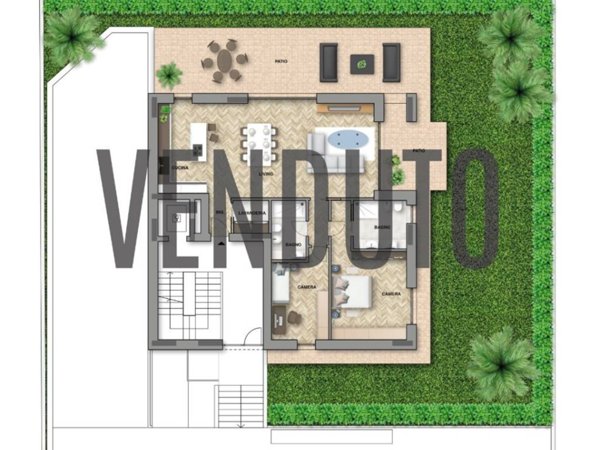 appartamento in vendita a Verona in zona Valdonega