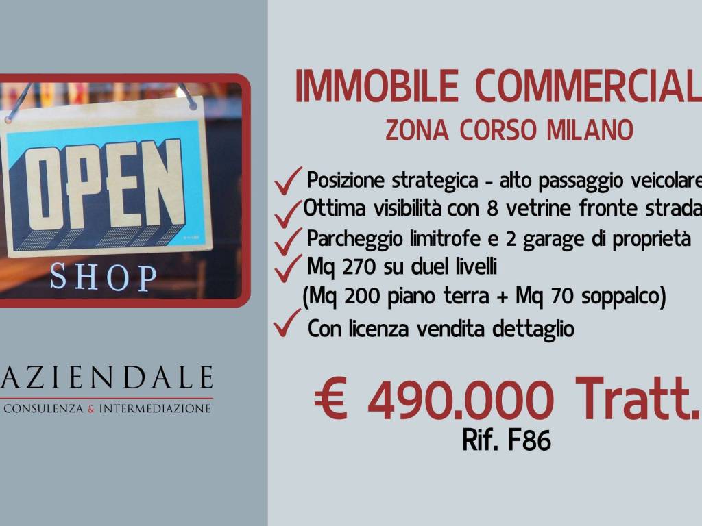 negozio in vendita a Verona in zona Borgo Milano