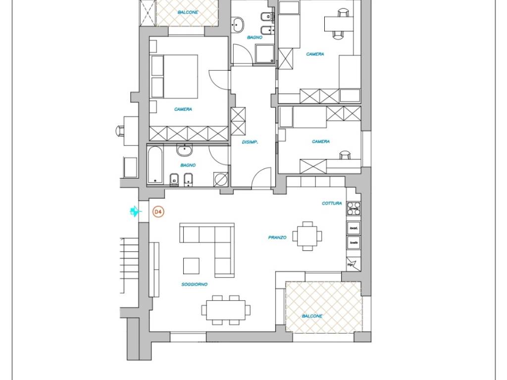 appartamento in vendita a Verona in zona Quinzano