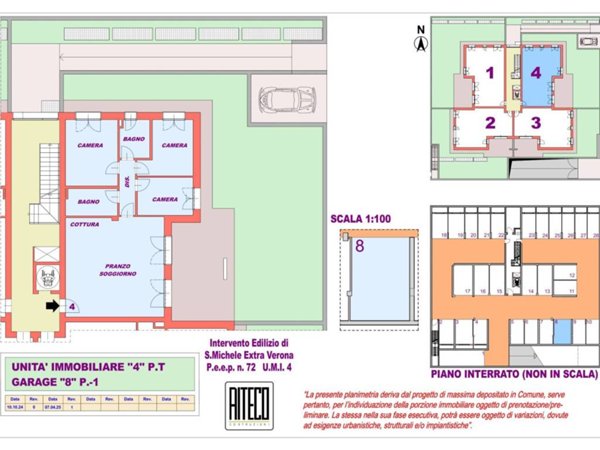 appartamento in vendita a Verona in zona San Michele Extra