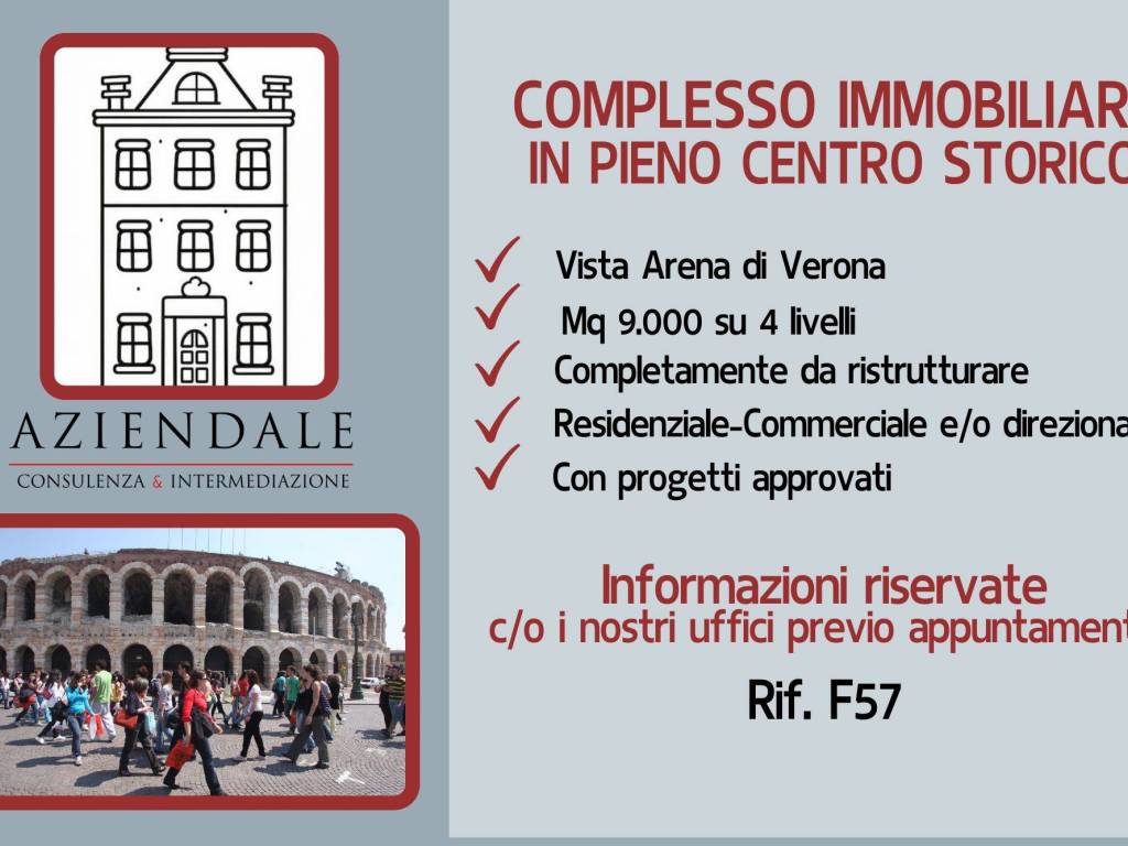 intera palazzina in vendita a Verona in zona Centro Storico