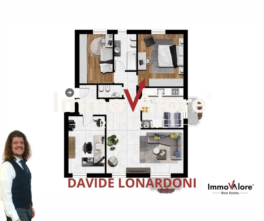 appartamento in vendita a Verona in zona Borgo Trento