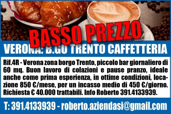 negozio in vendita a Verona in zona Borgo Trento