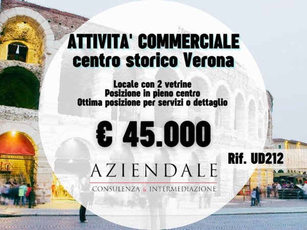 negozio in vendita a Verona in zona Centro Storico