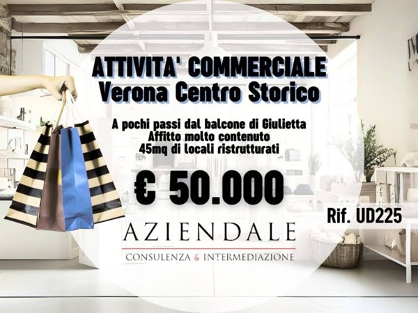 negozio in vendita a Verona in zona Centro Storico
