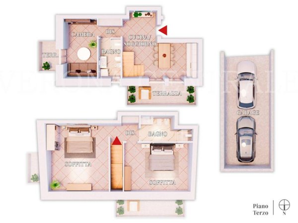 appartamento in vendita a Verona in zona Borgo Venezia / Borgo Trieste