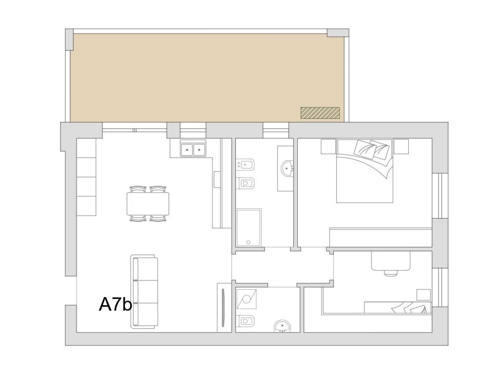 appartamento in vendita a Verona in zona Borgo Milano