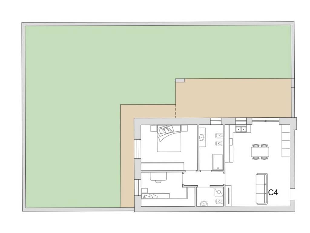 appartamento in vendita a Verona in zona Borgo Milano