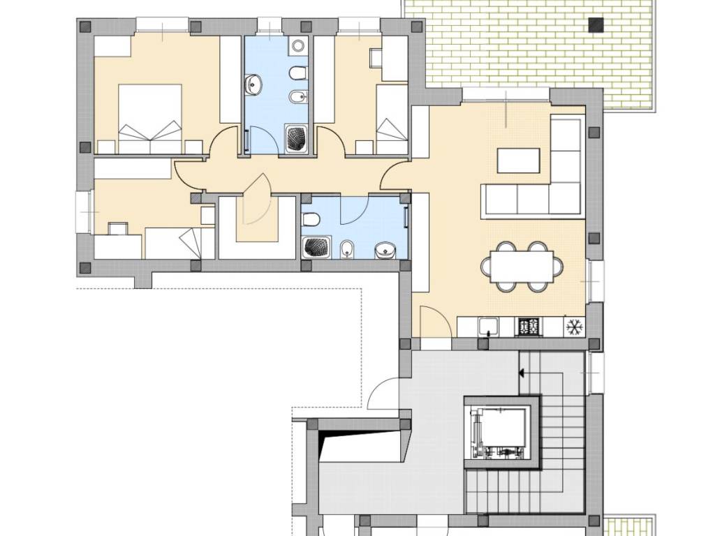 appartamento in vendita a Verona in zona Borgo Venezia / Borgo Trieste
