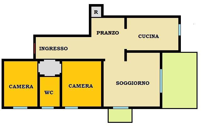 appartamento in vendita a Verona in zona Porto Crencano