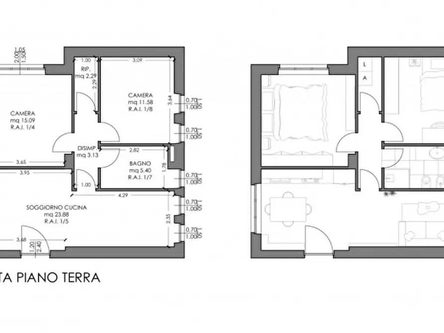 appartamento in vendita a Verona in zona Veronetta